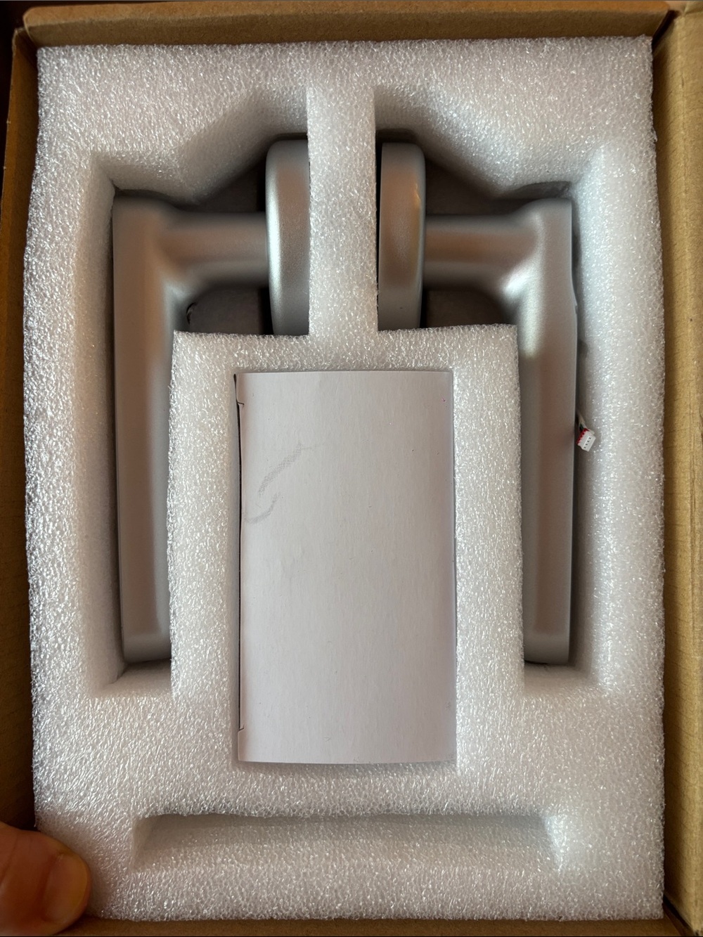 Smart Silver Fingerprint Door Lock - Keyless Entry